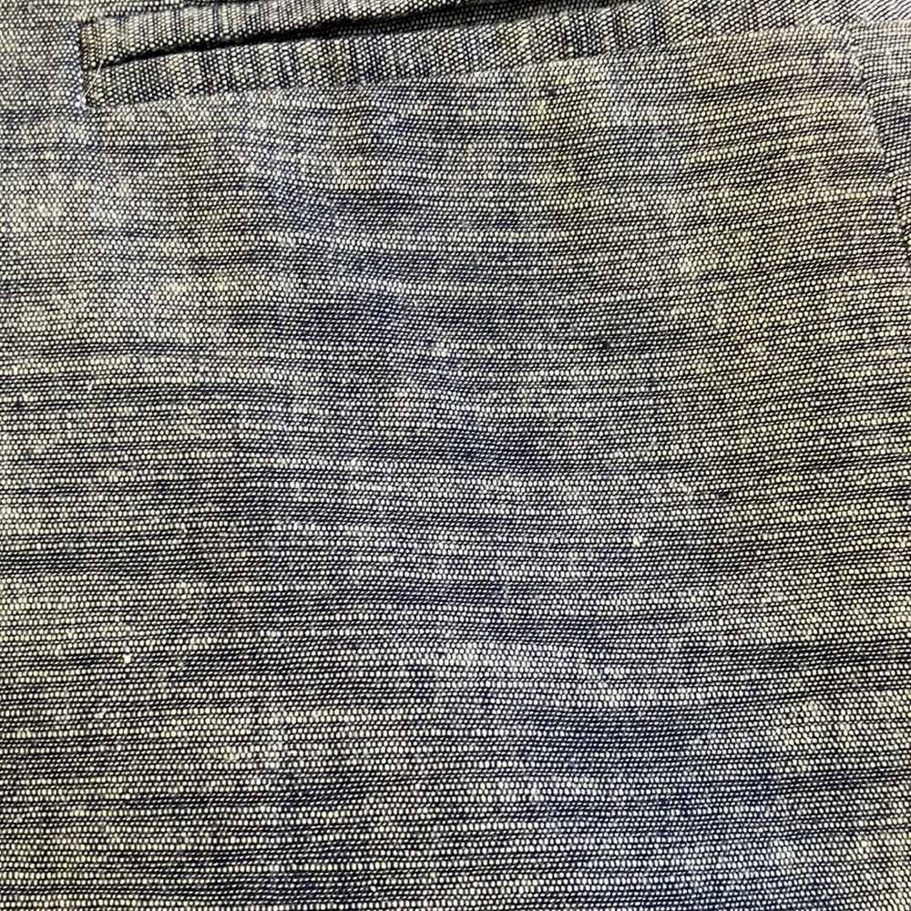 Fabulous navy with white lines Anthropologie Cartonnier cotton/spandex jacket - Picture 15 of 15